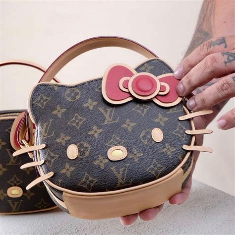 hello kitty lv bag|hello kitty louis vuitton purse.